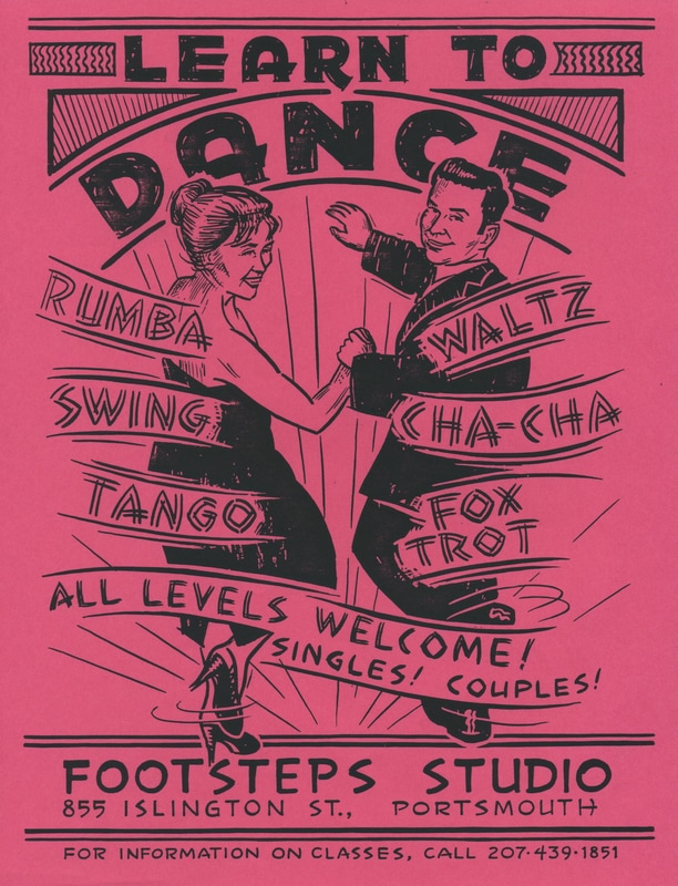 dance studio poster