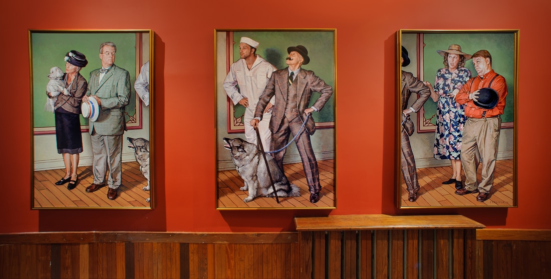 “The Dance Hall Mural” (detail) (Copyright © Gary Langley Photo)